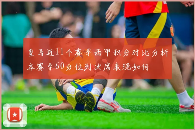 皇马近11个赛季西甲积分对比分析本赛季60分位列次席表现如何